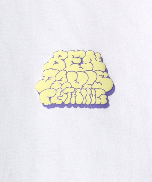BEN DAVIS(ベンデイビス)の「BEN DAVIS/ベンデイビス LAUNCH SMOKE TEE/オーバーサイズ バックプリント ロゴ ワンポイント 半袖Tシャツ/レディース メンズ(Tシャツ/カットソー・メンズ・ピンク/ホワイト/ブラック・M/XL/L)」の8枚目の写真