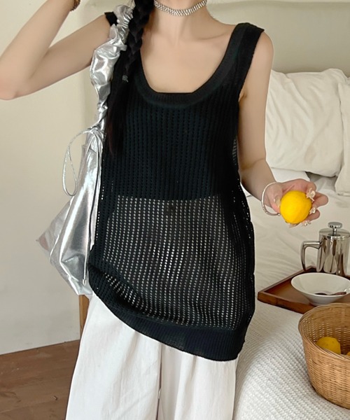 DIAVEL（ディアベル）の「2WAYギャザーバッグ（ショルダーバッグ・レディース・ブラック/シルバー/ホワイト・F）」の20枚目の写真