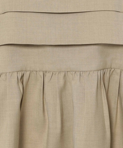 mysty woman(ミスティウーマン)の「フロントタックキャミチュニック(キャミソール・レディース・グレー/ブラウン/ベージュ・FREE)」の19枚目の写真