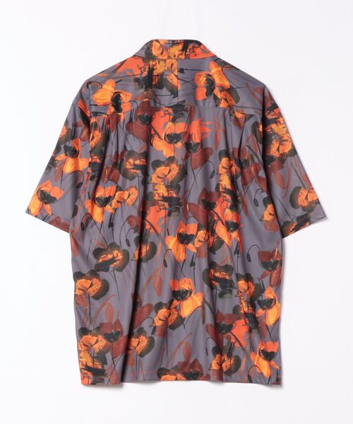 CUSTOM CULTURE（カスタムカルチャー）の「【Custom Culture】PRINTトリコット スムース ショートスリーブ シャツ（シャツ/ブラウス・メンズ・ブルー系その他/オレンジ系その他/イエロー系その他・4/2/3）」の4枚目の写真