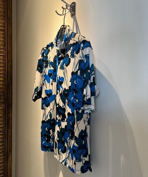 CUSTOM CULTURE（カスタムカルチャー）の「【Custom Culture】PRINTトリコット スムース ショートスリーブ シャツ（シャツ/ブラウス・メンズ・ブルー系その他/オレンジ系その他/イエロー系その他・4/2/3）」の12枚目の写真