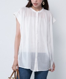 M.deux | 〔袖タックブラウス〕(シャツ/ブラウス)