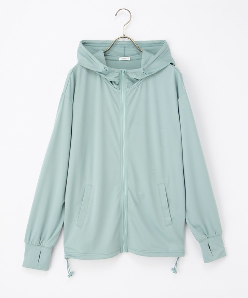中古「ラッシュパーカー」 NANGA｜ラッシュ ガード ジップ パーカー RASH GUARD ZIP PARKA