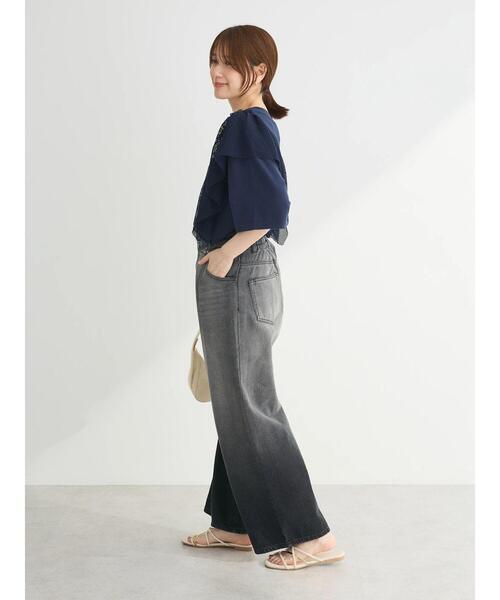 Sugar spoon(シュガースプーン)の「・SUGAR SPOON LIONptラッフルTEE(Tシャツ/カットソー・レディース・アイボリー/チャコールグレー/ネイビー・FREE)」の14枚目の写真