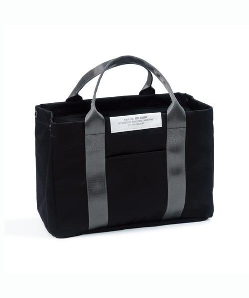 POST GENERAL(ポストジェネラル)の「POST GENERAL ポストジェネラル GOWITH COOLER TOTE / ゴーウィズ クーラートート(トートバッグ・メンズ・ブラック/ブラウン/ダークグレー・FREE)」の2枚目の写真