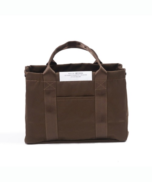 POST GENERAL(ポストジェネラル)の「POST GENERAL ポストジェネラル GOWITH COOLER TOTE / ゴーウィズ クーラートート(トートバッグ・メンズ・ブラック/ブラウン/ダークグレー・FREE)」の4枚目の写真