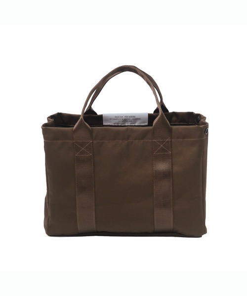 POST GENERAL(ポストジェネラル)の「POST GENERAL ポストジェネラル GOWITH COOLER TOTE / ゴーウィズ クーラートート(トートバッグ・メンズ・ブラック/ブラウン/ダークグレー・FREE)」の6枚目の写真
