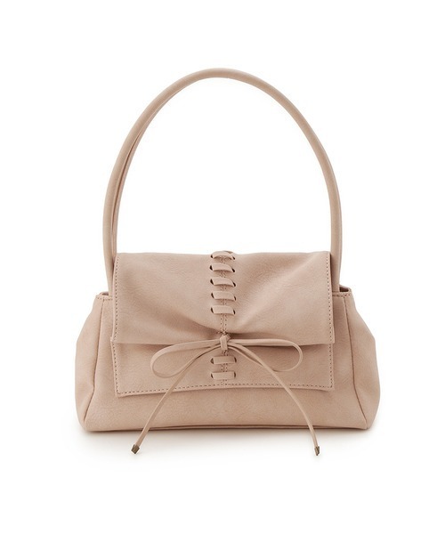 LILY BROWN（リリーブラウン）の「フロントシャーリングリボンバッグ（ハンドバッグ・レディース・カーキ/ピンク/シルバー・FREE）」の11枚目の写真