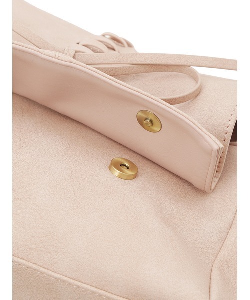 LILY BROWN（リリーブラウン）の「フロントシャーリングリボンバッグ（ハンドバッグ・レディース・カーキ/ピンク/シルバー・FREE）」の16枚目の写真