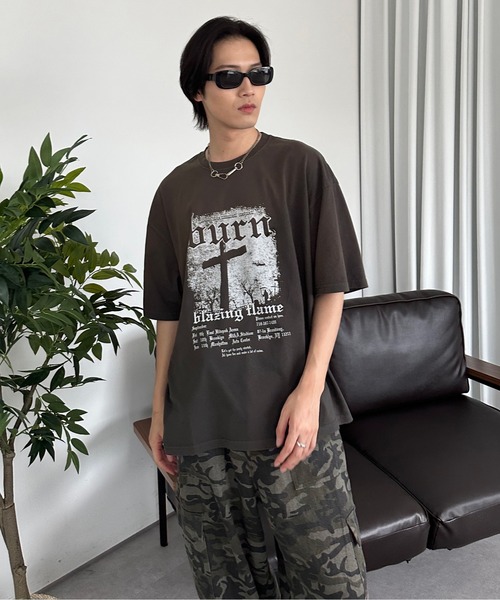 セール】ブリーチ加工チャームT（Tシャツ/カットソー）｜sedacle