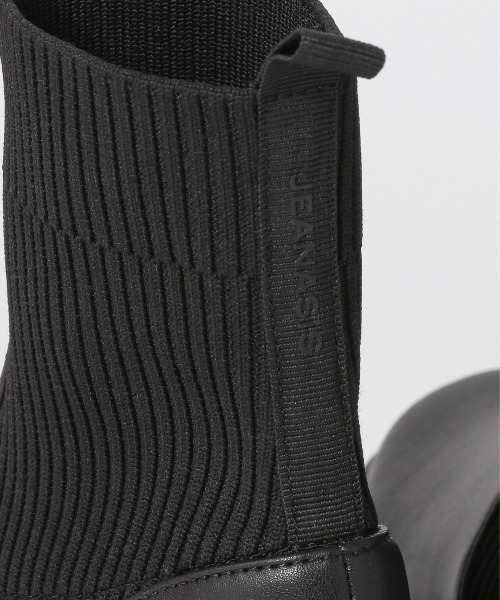JEANASIS(ジーナシス)の「リブニットゴアブーツ/ 139290(パンプス・レディース・ホワイト系その他/ブラック・MEDIUM/LARGE)」の12枚目の写真