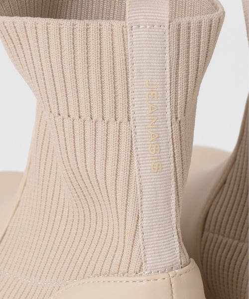 JEANASIS(ジーナシス)の「リブニットゴアブーツ/ 139290(パンプス・レディース・ホワイト系その他/ブラック・MEDIUM/LARGE)」の16枚目の写真