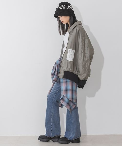 JEANASIS(ジーナシス)の「リブニットゴアブーツ/ 139290(パンプス・レディース・ホワイト系その他/ブラック・MEDIUM/LARGE)」の4枚目の写真