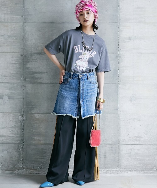 GEVS.(ジェイヴィス)の「 サイドライントラックパンツ <大きいサイズ有>GEVS.(その他パンツ・レディース・ブラック/グレー・M/L/LL/3L/4L/5L)」の17枚目の写真