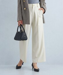green label relaxing | ［size SHORT/TALLあり］キチントボトムス サキソニー ワイド パンツ(スラックス)