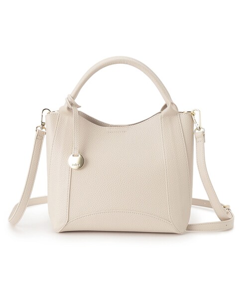 index（インデックス）の「◆【2WAY】ミニトートバッグ（トートバッグ・レディース・ブラック/オフホワイト/グレー・00）」の2枚目の写真