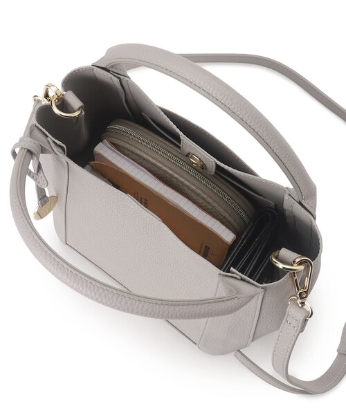 index（インデックス）の「◆【2WAY】ミニトートバッグ（トートバッグ・レディース・ブラック/オフホワイト/グレー・00）」の12枚目の写真