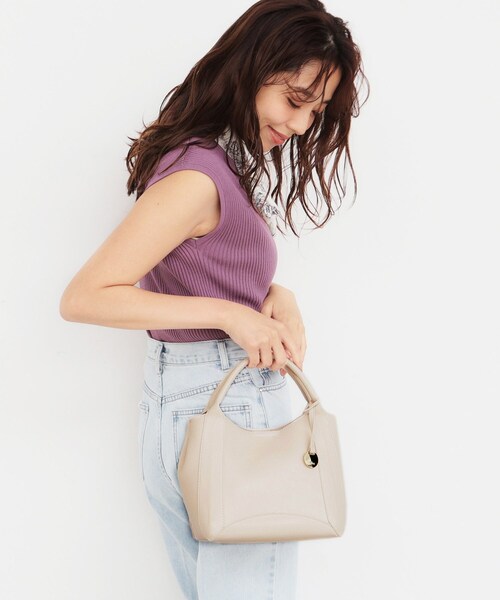 index（インデックス）の「◆【2WAY】ミニトートバッグ（トートバッグ・レディース・ブラック/オフホワイト/グレー・00）」の15枚目の写真