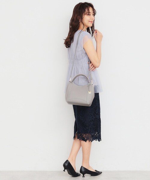 index（インデックス）の「◆【2WAY】ミニトートバッグ（トートバッグ・レディース・ブラック/オフホワイト/グレー・00）」の20枚目の写真