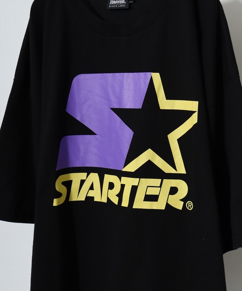 STARTER BLACK LABEL（スターターブラックレーベル）の「STARTER アイコンロゴプリント ビッグシルエットＴシャツ ABETTOR SELECTオリジナル（Tシャツ/カットソー・メンズ・ブラック/ホワイト/グリーン・M/L/XL）」の7枚目の写真