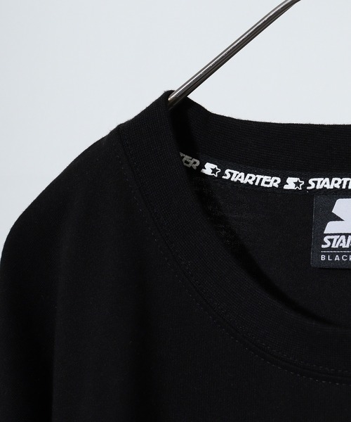 STARTER BLACK LABEL（スターターブラックレーベル）の「STARTER アイコンロゴプリント ビッグシルエットＴシャツ ABETTOR SELECTオリジナル（Tシャツ/カットソー・メンズ・ブラック/ホワイト/グリーン・M/L/XL）」の9枚目の写真