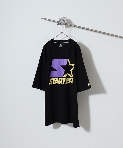 セール】STARTER アイコンロゴプリント ビッグシルエットT
