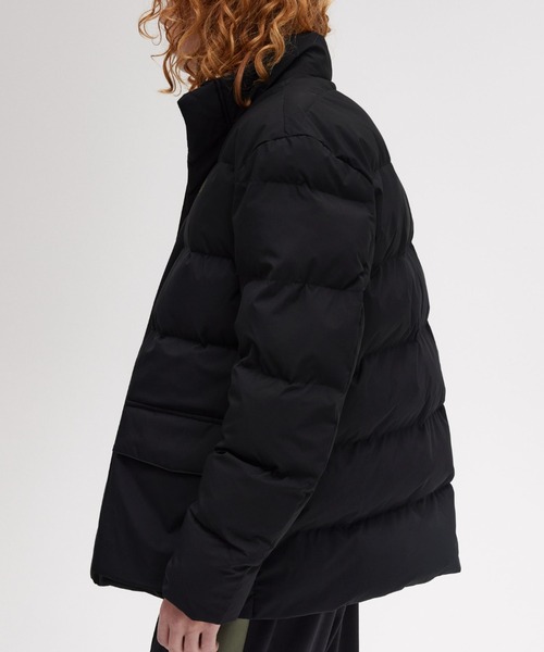 FRED PERRY（フレッドペリー）の「Padded Pocket Detail Jacket（ダウンジャケット/コート・メンズ・ブラック・S/M/L）」の4枚目の写真
