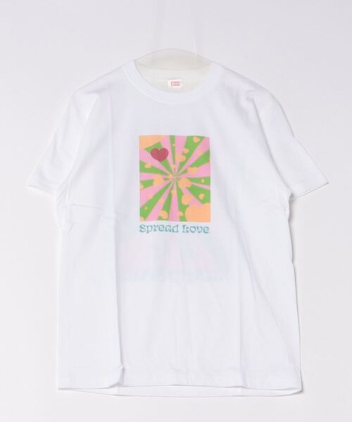 sunny branch(サニーブランチ)の「★Spread Love★オリジナルプリント S/S T(Tシャツ/カットソー・レディース・ブラック/ホワイト・LARGE/MEDIUM/SMALL)」の2枚目の写真