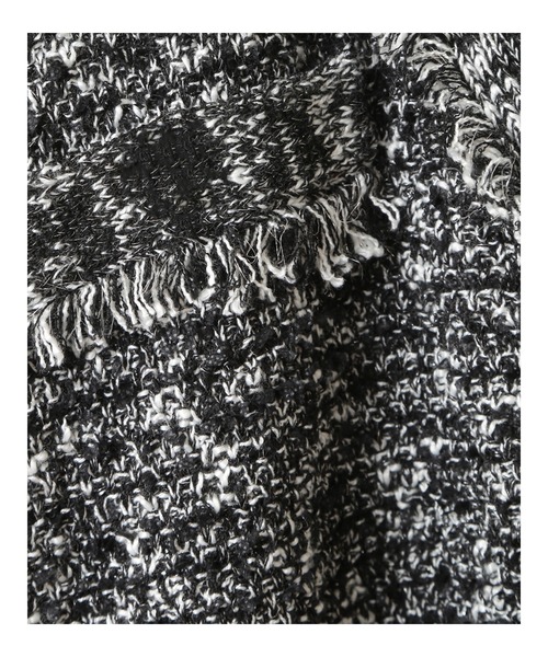 YECCA VECCA（イェッカヴェッカ）の「ラメツイードニットカーディガン（カーディガン/ボレロ・レディース・その他16/ライトベージュ・FREE）」の4枚目の写真