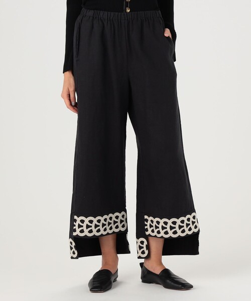 BY MALENE BIRGER(バイマレーネビルガー)の「BY MALENE BIRGER MIRABELL リネンパンツ(その他パンツ・レディース・ブラック系その他・34)」の9枚目の写真