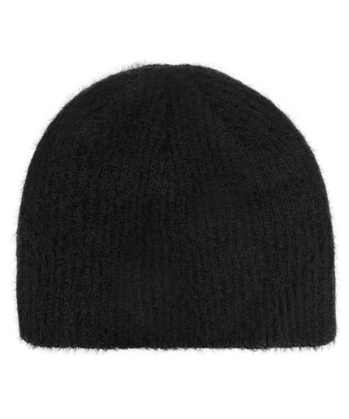 OY(オーワイ)の「『OY/オーワイ』 HAIRY S.L BEANIE/ヘアリーS.Lビーニー(ニットキャップ/ビーニー・レディース・ライトグレー/ブラック・FREE)」の7枚目の写真