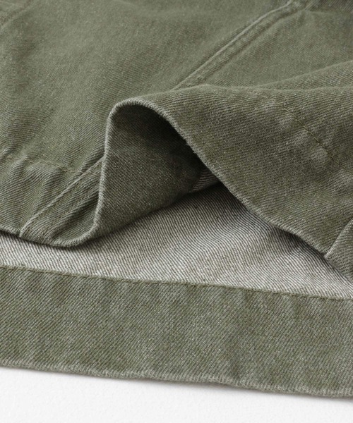 SENSE OF PLACE by URBAN RESEARCH（センスオブプレイスバイアーバンリサーチ）の「『セットアップ対応』ツイストデニムジャケット（デニムジャケット・メンズ・パープル/グリーン・MEDIUM/LARGE）」の4枚目の写真