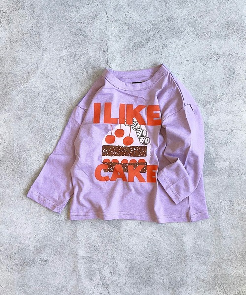 Life Support Products（ライフサポートプロダクツ）の「プリントロンティー（Tシャツ/カットソー・キッズ・ラベンダー/オフホワイト/グレー/ライトブルー/杢グレー/チャコール/ホワイト系その他/レッド/モスグリーン/ライトピンク・120/110/100/95/90/80/150/140/130）」の8枚目の写真