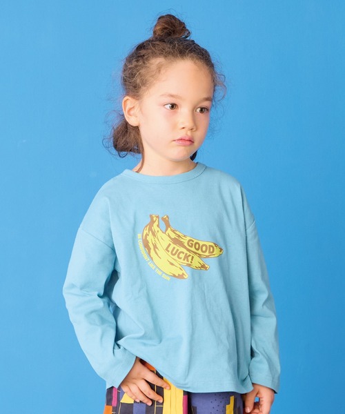 Life Support Products（ライフサポートプロダクツ）の「プリントロンティー（Tシャツ/カットソー・キッズ・ラベンダー/オフホワイト/グレー/ライトブルー/杢グレー/チャコール/ホワイト系その他/レッド/モスグリーン/ライトピンク・120/110/100/95/90/80/150/140/130）」の7枚目の写真