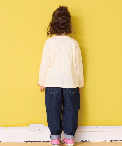 Life Support Products（ライフサポートプロダクツ）の「プリントロンティー（Tシャツ/カットソー・キッズ・ラベンダー/オフホワイト/グレー/ライトブルー/杢グレー/チャコール/ホワイト系その他/レッド/モスグリーン/ライトピンク・120/110/100/95/90/80/150/140/130）」の14枚目の写真