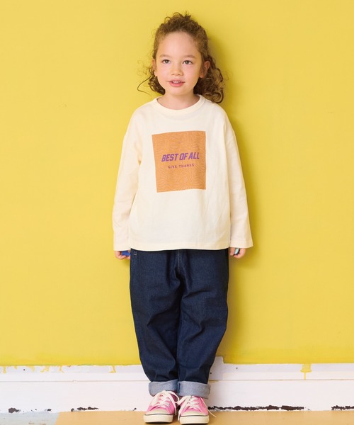 Life Support Products（ライフサポートプロダクツ）の「プリントロンティー（Tシャツ/カットソー・キッズ・ラベンダー/オフホワイト/グレー/ライトブルー/杢グレー/チャコール/ホワイト系その他/レッド/モスグリーン/ライトピンク・120/110/100/95/90/80/150/140/130）」の16枚目の写真