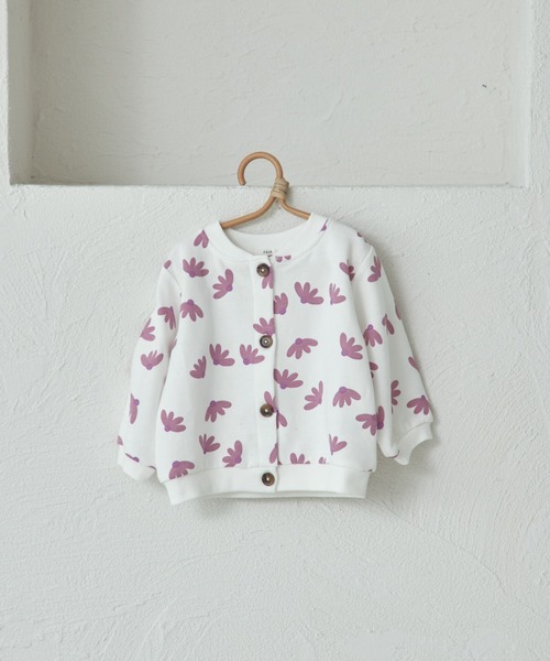 pairmanon（ペアマノン）の「【ベビー】裏毛 ブルゾン風 セットアップ（その他ベビーウェア・キッズ・ブラウン/ベージュ/ホワイト系その他/ブラック系その他・70/80）」の10枚目の写真