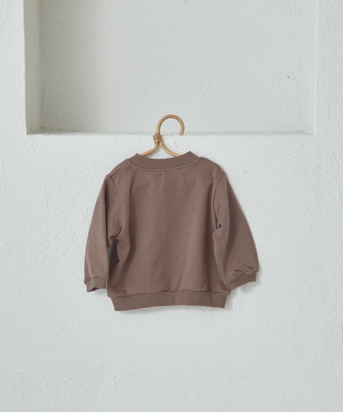 pairmanon（ペアマノン）の「【ベビー】裏毛 ブルゾン風 セットアップ（その他ベビーウェア・キッズ・ブラウン/ベージュ/ホワイト系その他/ブラック系その他・70/80）」の13枚目の写真