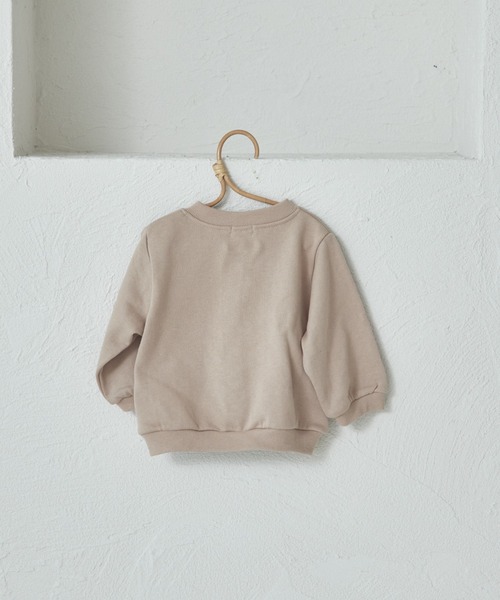 pairmanon（ペアマノン）の「【ベビー】裏毛 ブルゾン風 セットアップ（その他ベビーウェア・キッズ・ブラウン/ベージュ/ホワイト系その他/ブラック系その他・70/80）」の16枚目の写真