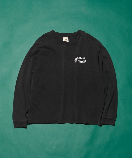 【セール】《別注》【BRAWN/ブラウン】A Nightmare on BRAWNS Long Sleeve Tee（Tシャツ/カットソー）｜ADAM ET ROPE'（アダムエロペ）