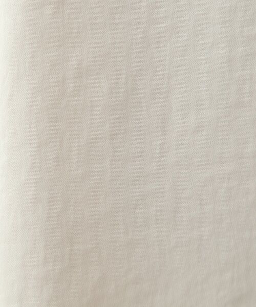 OPAQUE.CLIP（オペークドットクリップ）の「サテンナローフレアスカート【洗濯機洗い可】（スカート・レディース・ライトグリーン/オフホワイト/チャコールグレー・38/40/42）」の5枚目の写真