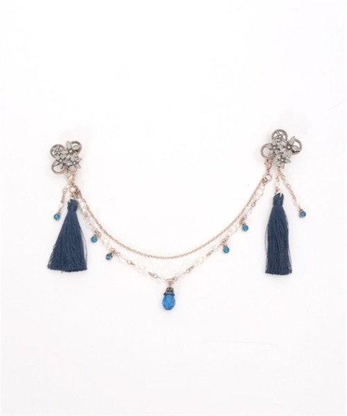axes femme（アクシーズファム）の「ジャスミン襟＆イヤークリップ