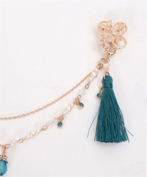 axes femme（アクシーズファム）の「ジャスミン襟＆イヤークリップ