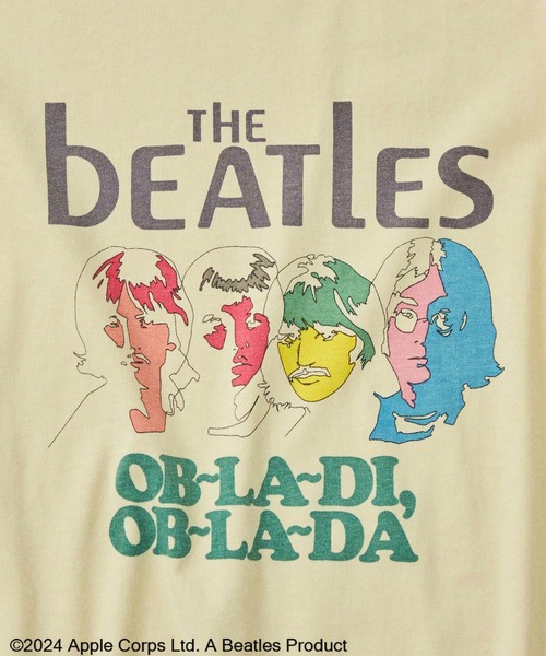 Lee（リー）の「Wrangler/ラングラー【BEATLESxWrangler】コラボ第2段！クルーネックTシャツ（Tシャツ/カットソー・メンズ・ホワイト/ベージュ/レッド・SMALL/MEDIUM/LARGE）」の8枚目の写真