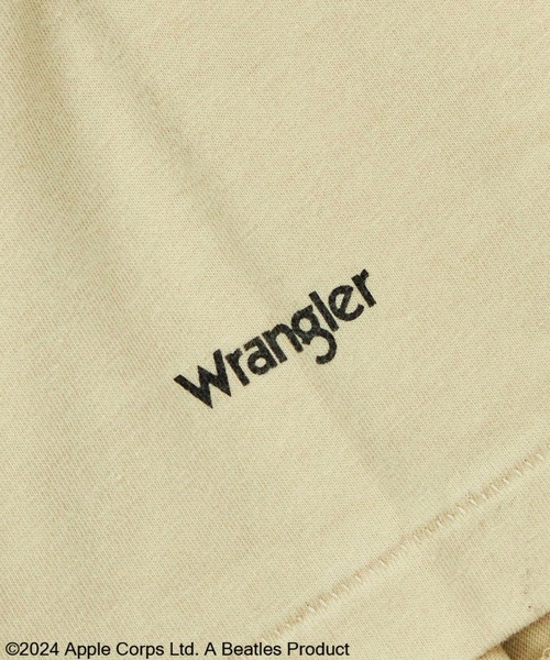 Lee（リー）の「Wrangler/ラングラー【BEATLESxWrangler】コラボ第2段！クルーネックTシャツ（Tシャツ/カットソー・メンズ・ホワイト/ベージュ/レッド・SMALL/MEDIUM/LARGE）」の9枚目の写真