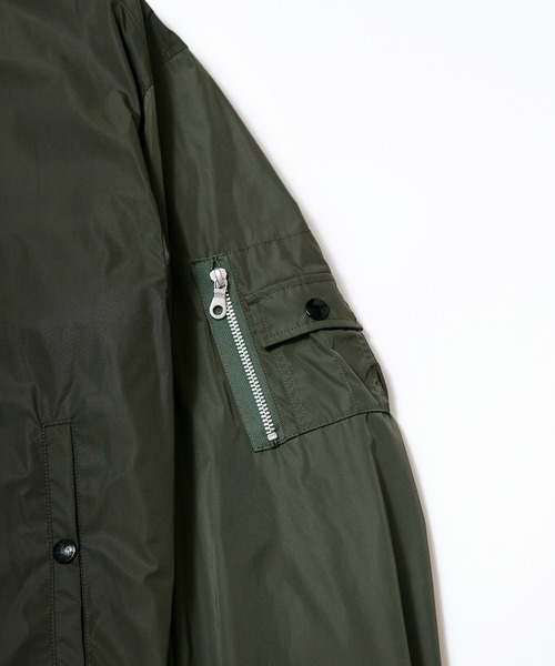 FACTOTUM（ファクトタム）の「【FACTOTUM】 Nylon MA-1（MA-1・メンズ・ブラック/カーキ・46/48）」の6枚目の写真