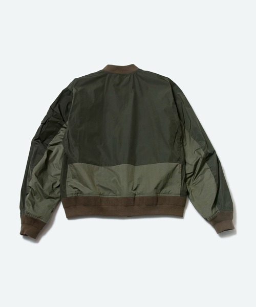 FACTOTUM（ファクトタム）の「【FACTOTUM】 Nylon MA-1（MA-1・メンズ・ブラック/カーキ・46/48）」の10枚目の写真