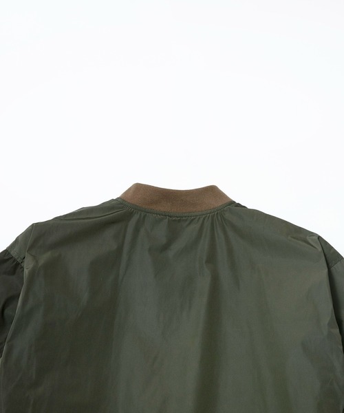 FACTOTUM（ファクトタム）の「【FACTOTUM】 Nylon MA-1（MA-1・メンズ・ブラック/カーキ・46/48）」の8枚目の写真