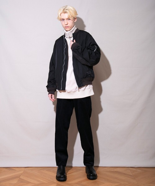 FACTOTUM（ファクトタム）の「【FACTOTUM】 Nylon MA-1（MA-1・メンズ・ブラック/カーキ・46/48）」の20枚目の写真