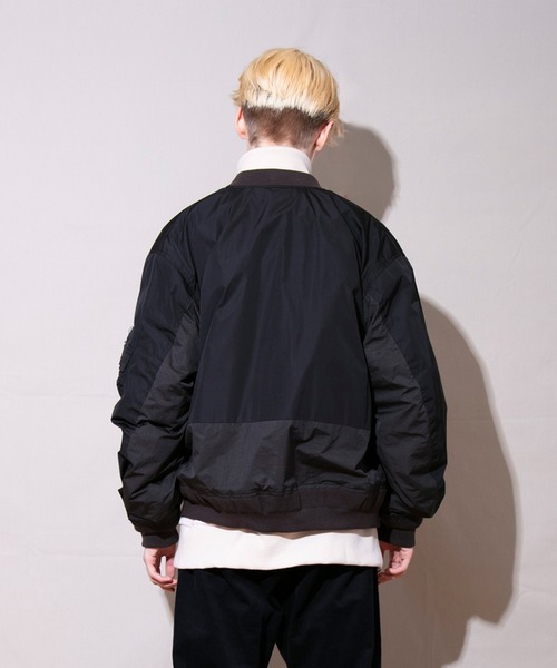 FACTOTUM（ファクトタム）の「【FACTOTUM】 Nylon MA-1（MA-1・メンズ・ブラック/カーキ・46/48）」の18枚目の写真